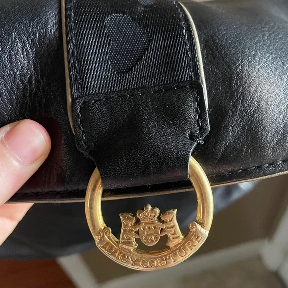 Black Juicy Couture purse - Picture 6 of 6